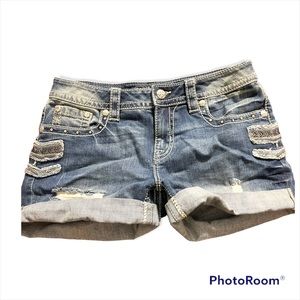 Miss Me Denim Shorts